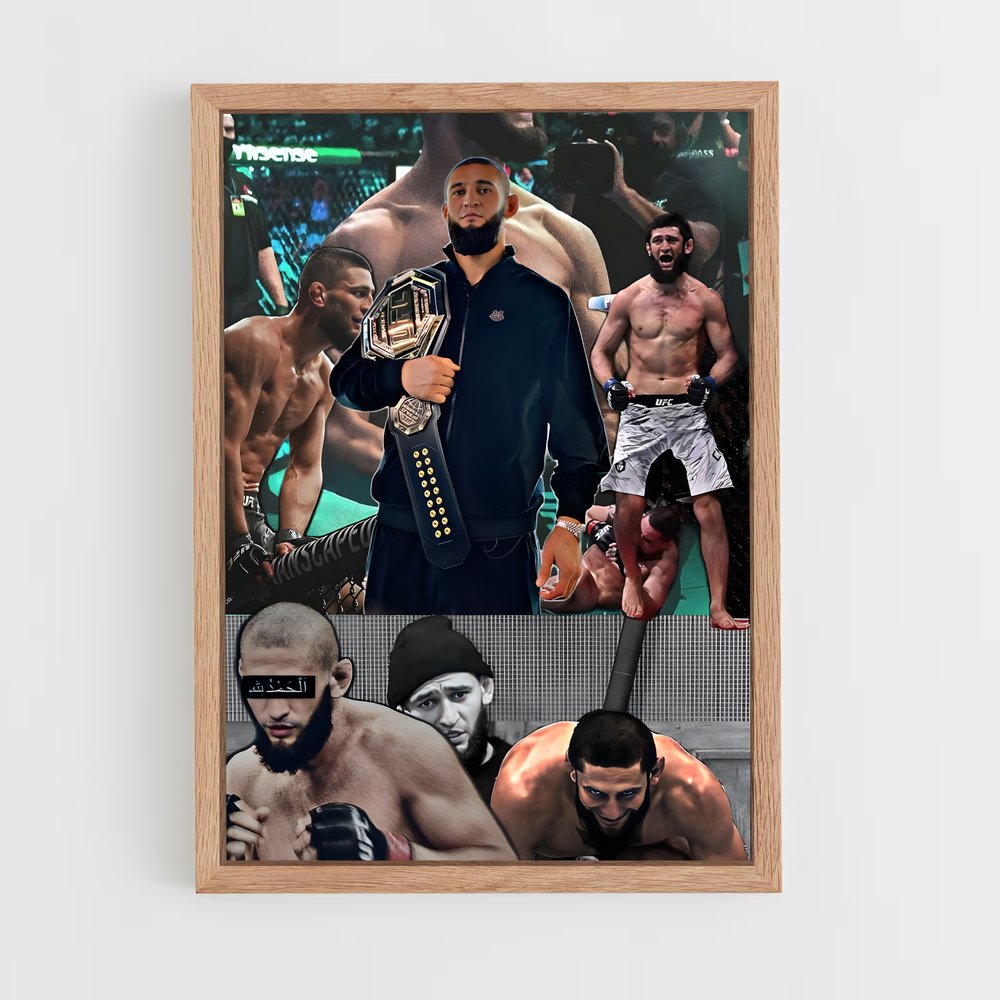 Poster Le Combat des Titans – affiche MMA (vue 4)